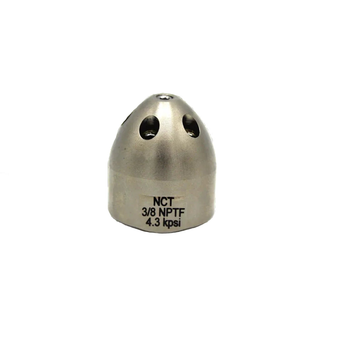 3/8" Mole Forward-Flushing Nozzle