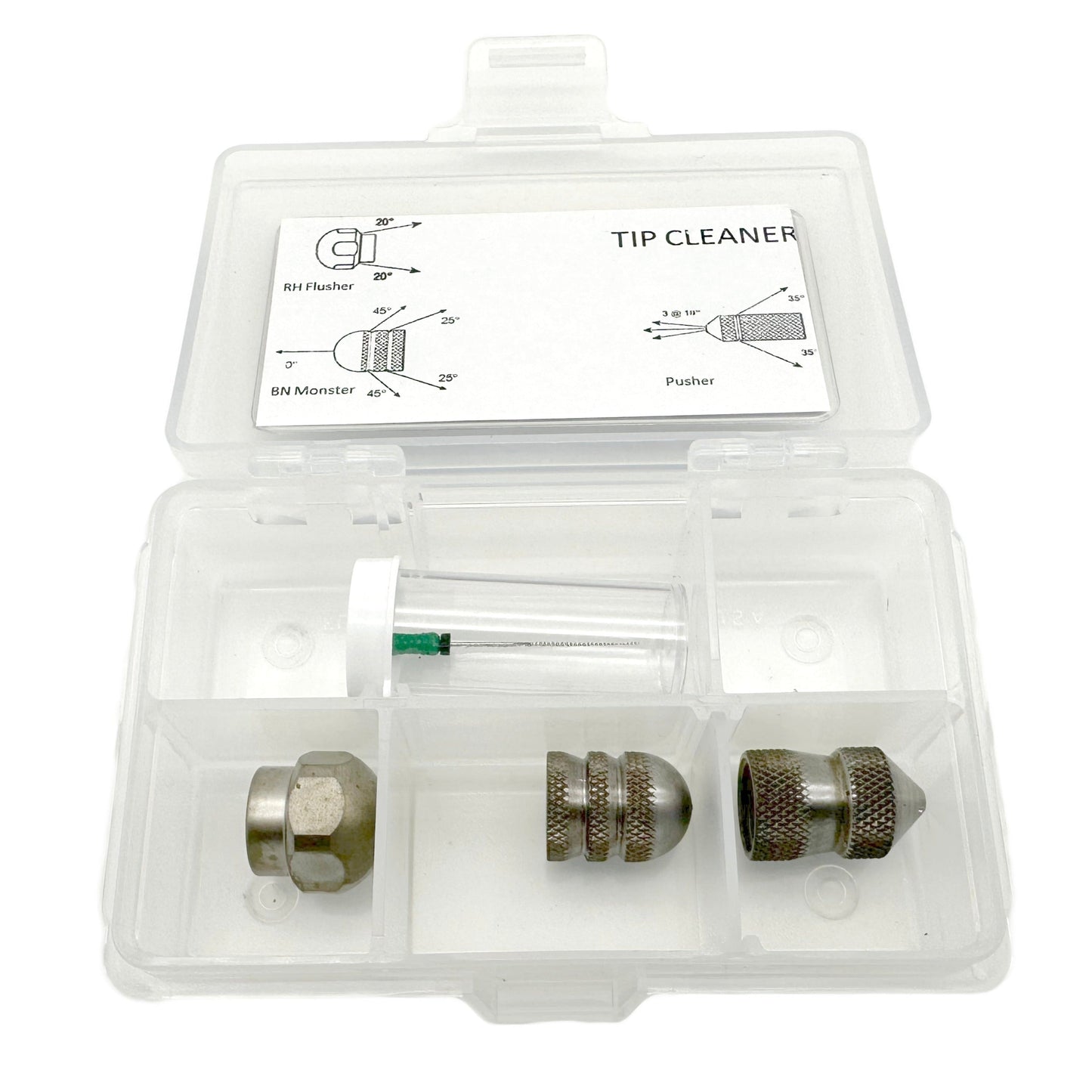 1/8" High Flow Nozzle Set