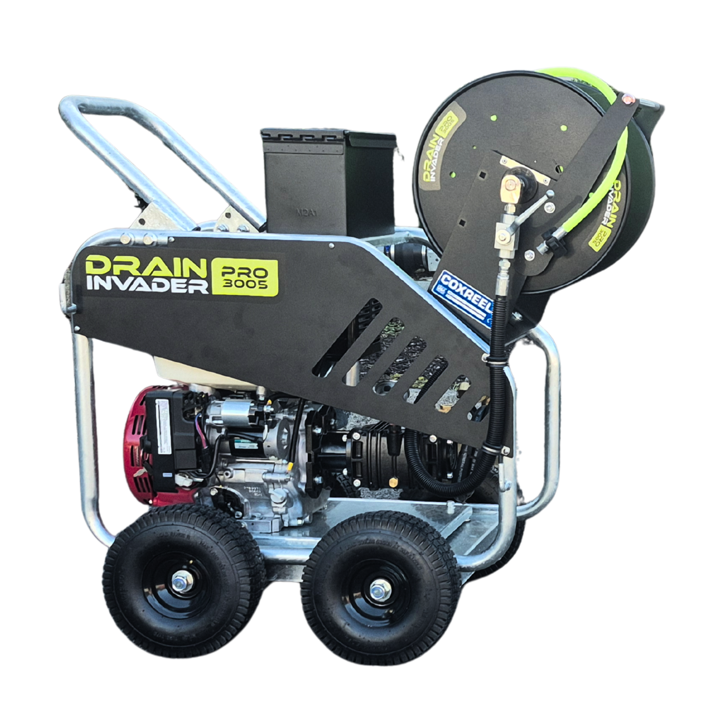 Drain Invader PRO 3005 Honda® Hydro Jetter 3000 PSI, 5 GPM, 389cc