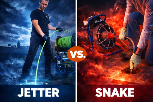 Sewer Jetter vs. Drain Snake