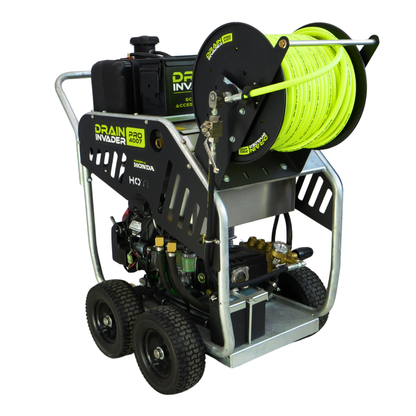 Drain Invader PRO 4007 Honda® Hydro Jetter 4000 PSI, 7.5 GPM, 688cc