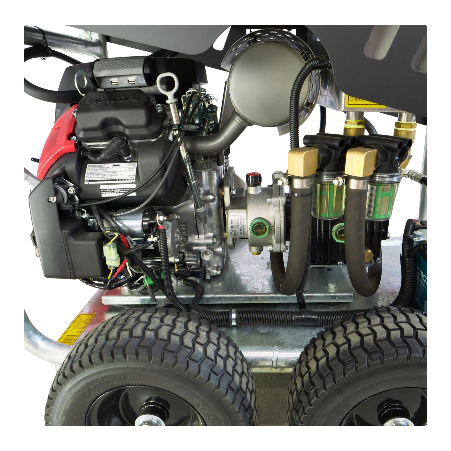 Drain Invader PRO 4007 Honda® Hydro Jetter 4000 PSI, 7.5 GPM, 688cc