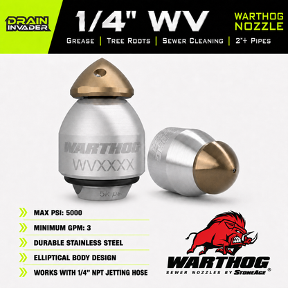 1/4" WV Warthog Nozzle