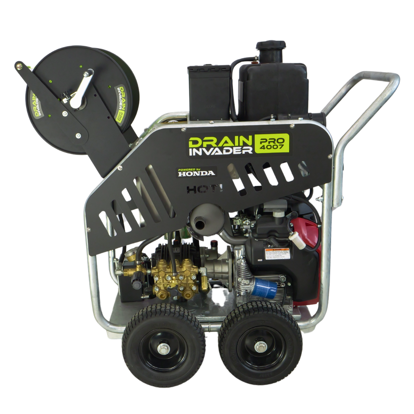 Drain Invader PRO 4007 Honda® Hydro Jetter 4000 PSI, 7.5 GPM, 688cc