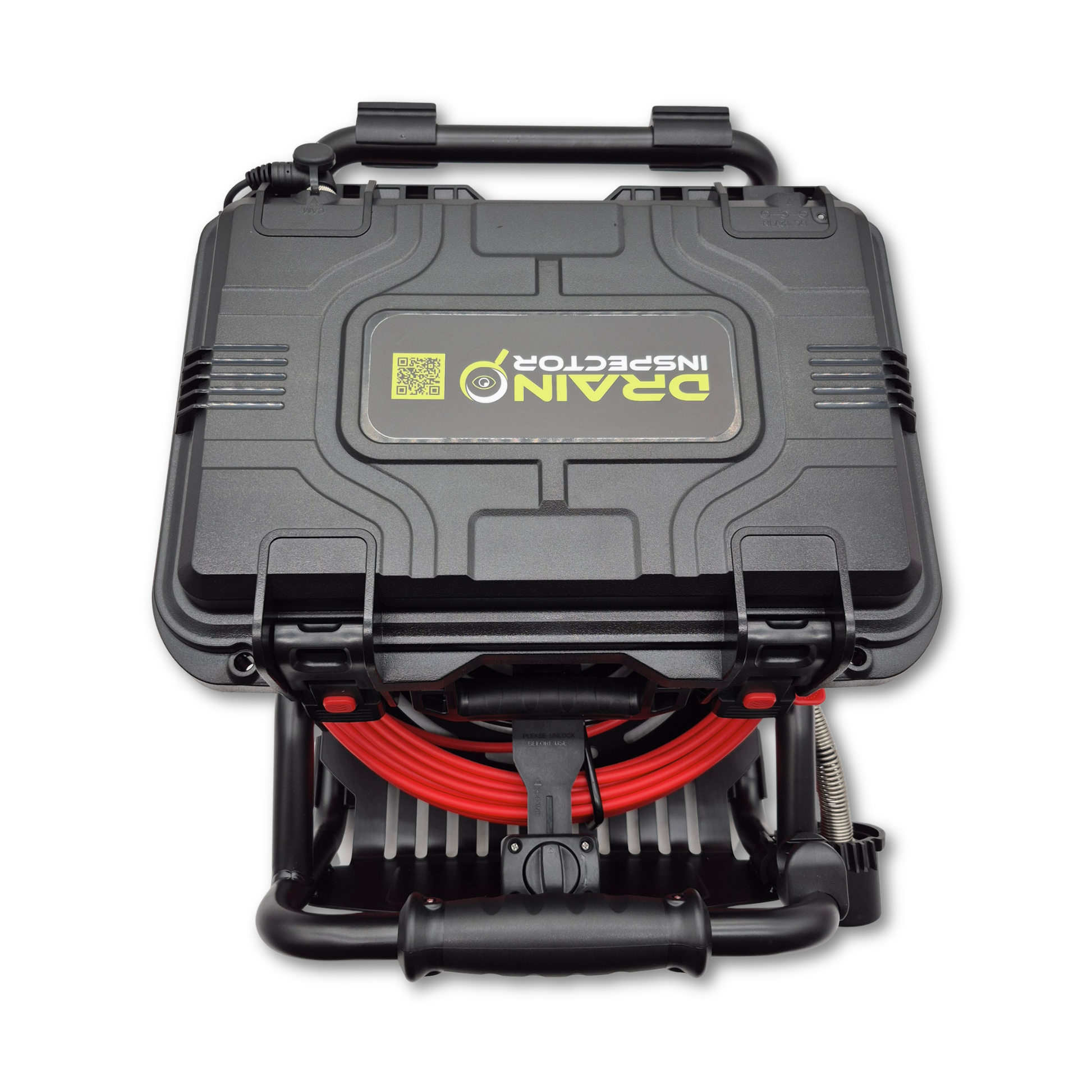 Drain Inspector Sewer Camera Case Folded Flat