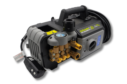 Drain Invader HD Bundle (Drain Invader HD, Drain Inspector, 1/8" Grease Hog Nozzle, Hand-Carry Hose Reel w/ 50' - 100' Stainless Steel Hose)