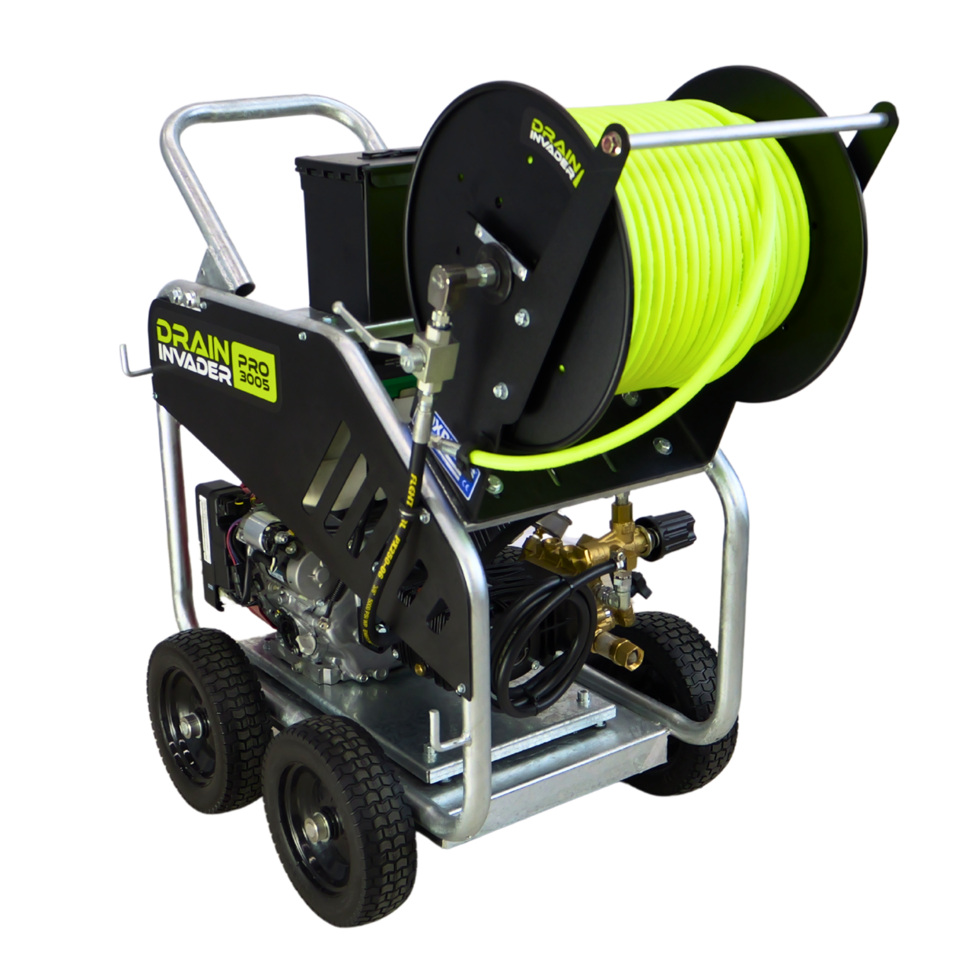 Drain Invader PRO 3005 Honda Hydro Jetter 3000 PSI 5 GPM 389cc