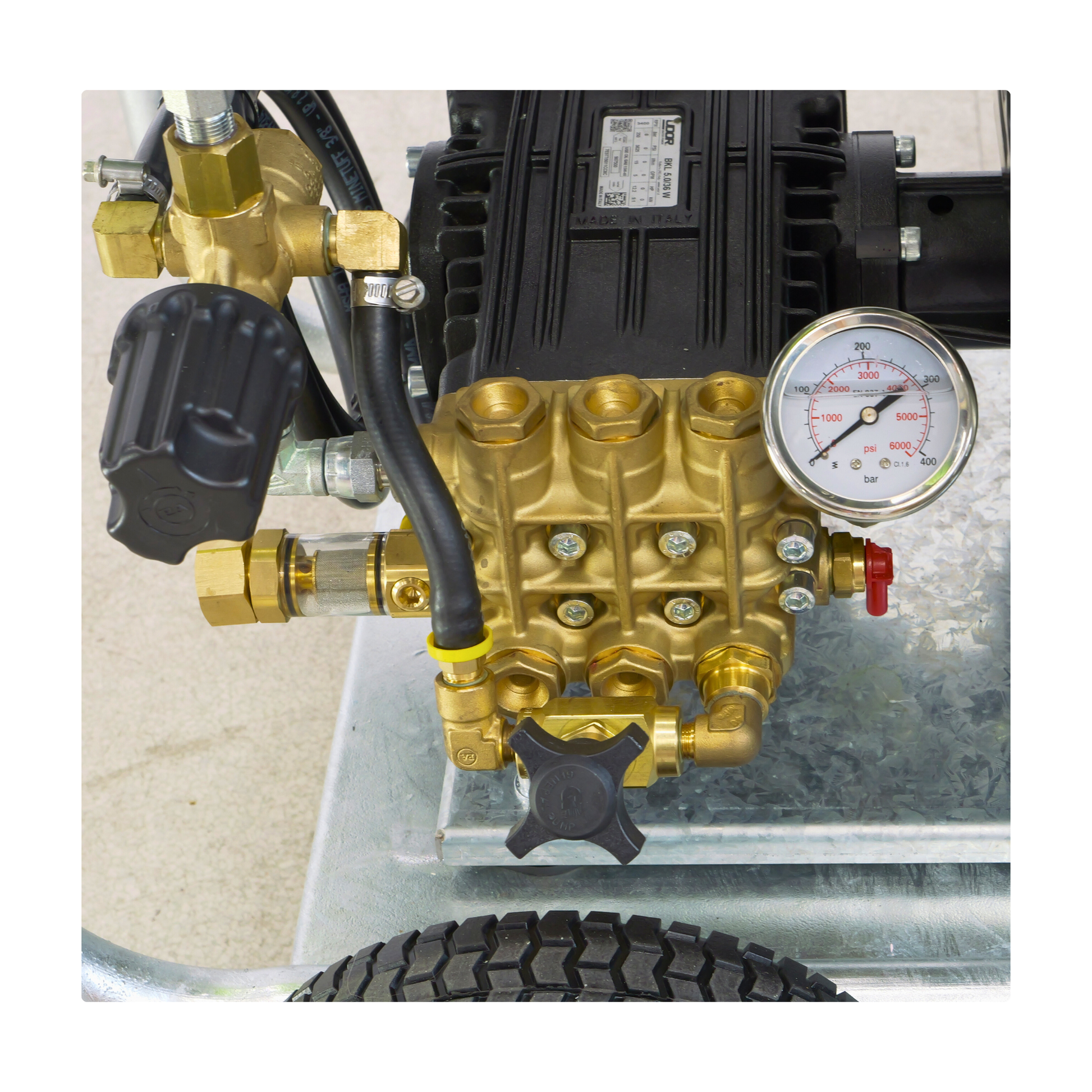 Drain Invader PRO 3005 Honda Hydro Jetter 3000 PSI 5 GPM 389cc Manifold 3