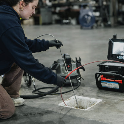 Drain Jetter in Action