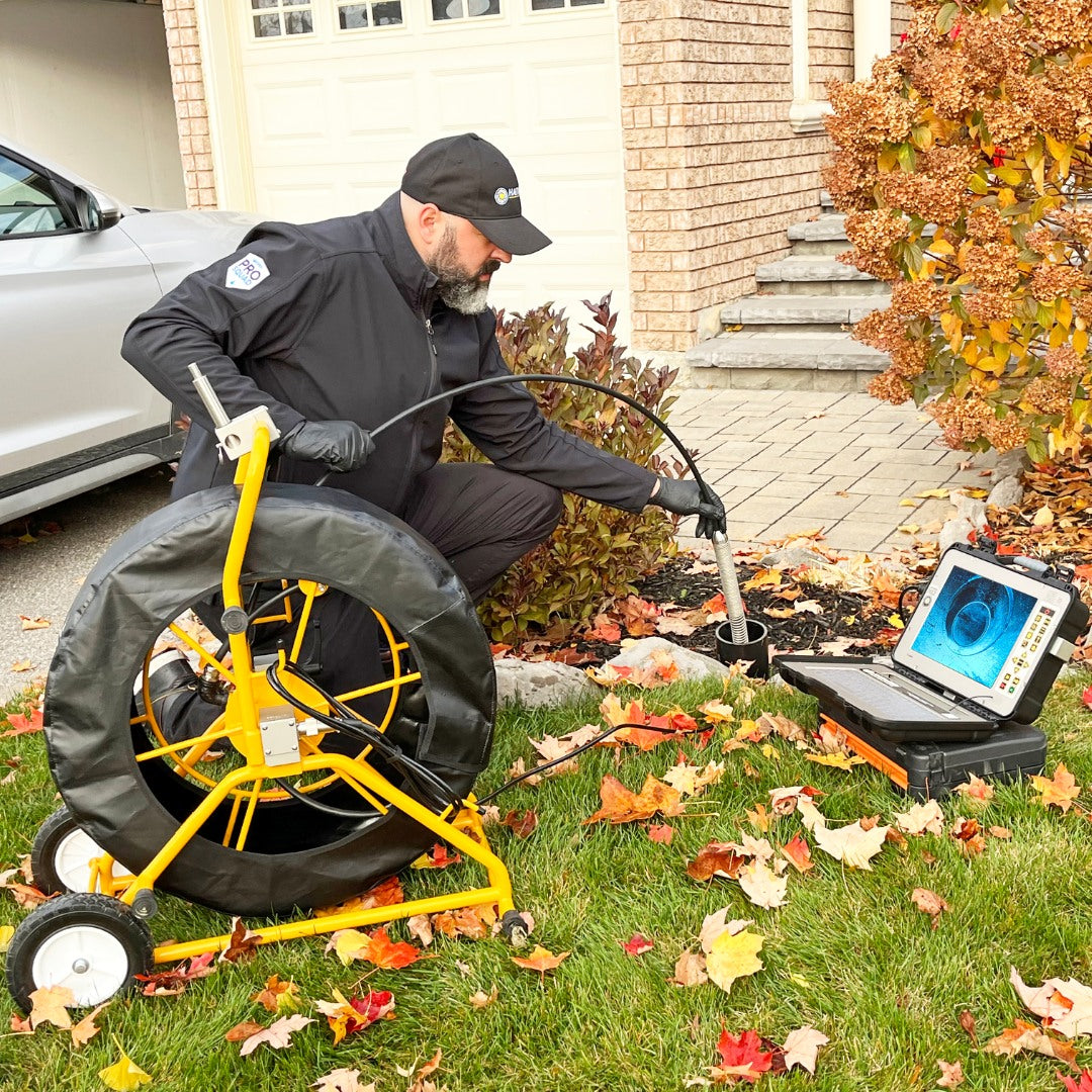 Hathorn® H12 Monitor & Reels for Pipeline Inspection | Drain Invader