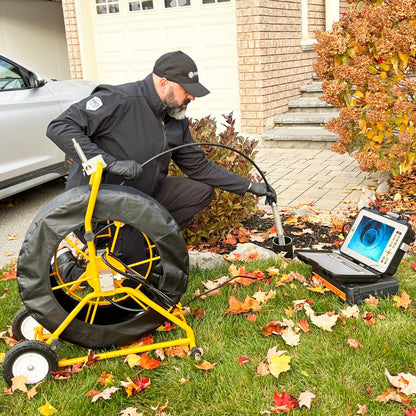H12 Sewer Inspection Camera Monitor & Reels
