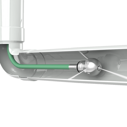 Jetter Nozzle In Action Graphic 