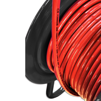 Portable Dolly Reel Up Close View of Jetter Hose