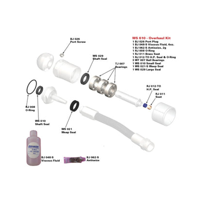 WS 610 Overhaul Kit