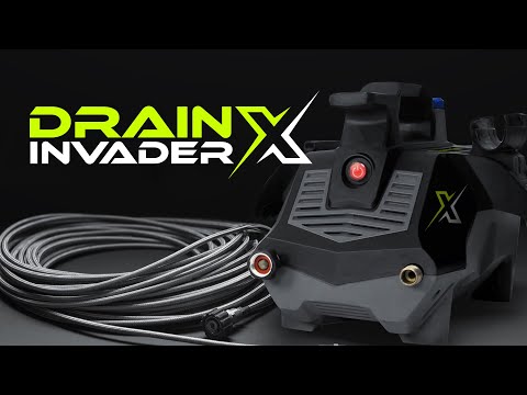 Drain Invader X-Hand Carry Electric Sewer Jetter | Drain Invader